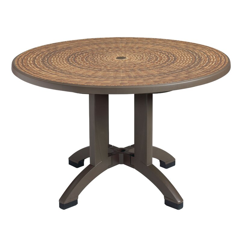 Havana Plastic Dining Table 5555RR