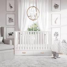 Load image into Gallery viewer, Haven 3-in-1 Convertible Crib with Storage 6566RR
