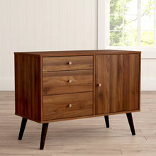 Load image into Gallery viewer, Walnut Haya 40.1&#39;&#39; Wide 3 Drawer Server
