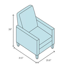 Load image into Gallery viewer, Hayle Upholstered Recliner

