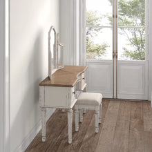 Load image into Gallery viewer, Hayley 54&#39;&#39; Wide Vanity Set with Stool and Mirror
