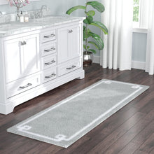 Load image into Gallery viewer, 24&quot; x 40&quot; Gray Hayley Bath Rug #9724
