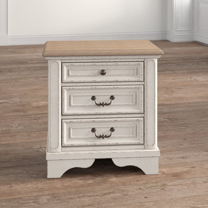 Kelly Clarkson Home Hayley Solid + Manufactured Wood Nightstand