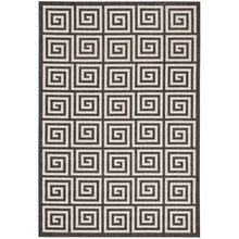 Load image into Gallery viewer, Headrick Geometric Indoor / Outdoor Area Rug in Gray 4&#39; x 6&#39;
