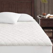 Load image into Gallery viewer, Heated Sherpa Polyester Mattress Pad Cali King 2979RR
