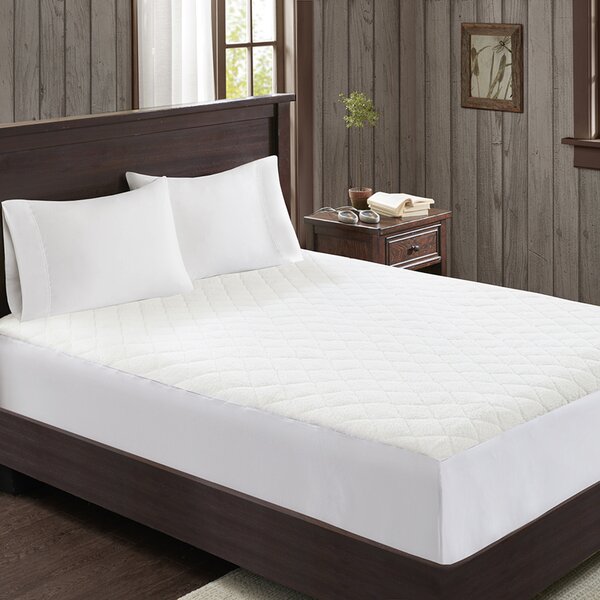 Heated Sherpa Polyester Mattress Pad Cali King 2979RR