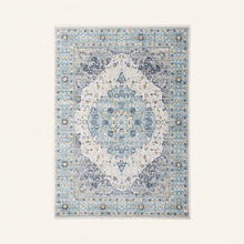 Load image into Gallery viewer, Hector Oriental Machine Woven Area Rug in Cream, Rectangle 3&#39;3&quot; x 5&#39;
