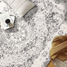 Load image into Gallery viewer, Hector Oriental Machine Woven Area Rug in Ivory 2&#39; x 7&#39; runner
