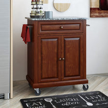 Load image into Gallery viewer, Hedon Portable Kitchen Cart with Granite Top 7625
