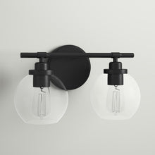 Load image into Gallery viewer, 14&quot;W Hegland 2 Light Dimmable Vanity Light
