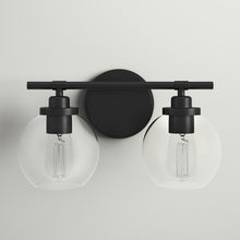 Load image into Gallery viewer, 14&quot;W Hegland 2 Light Dimmable Vanity Light
