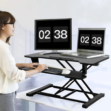 Load image into Gallery viewer, Height Adjustable Standing Desk Converter
