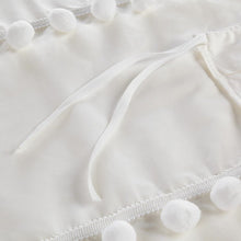 Load image into Gallery viewer, Full/Queen Duvet Cover + 2 Standard Shams Ivory Helen 100% Cotton Reversible 3 Piece Duvet Cover Set
