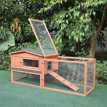 Load image into Gallery viewer, Heller Weather Resistant Rabbit Hutch with Ramp 1248AH
