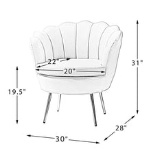 Load image into Gallery viewer, Hendrix 30&#39;&#39; Wide Velvet Barrel Chair 6741RR
