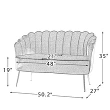 Load image into Gallery viewer, Hendrix 50.2&#39;&#39; Flared Arm Loveseat
