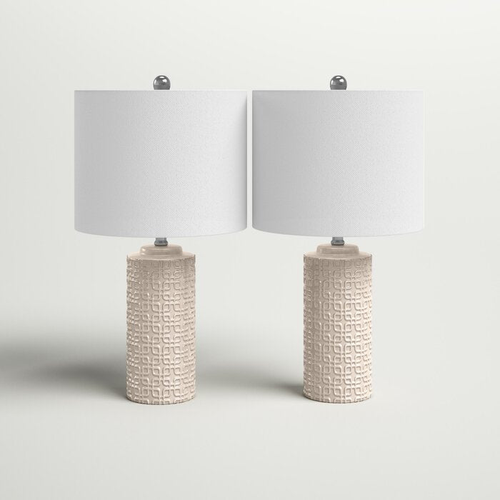 Henrietta Ceramic Table Lamp (Set of 2)