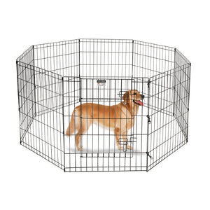 30" H x 24" W Black Henton Dog Pen 7648