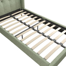 Load image into Gallery viewer, Her Majesty Tufted Upholstered Low Profile Platform Bed queen
