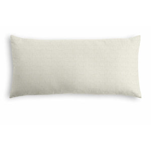 12" x 24" Bright Gray Heracleitus Rectangular Pillow Cover GL1378