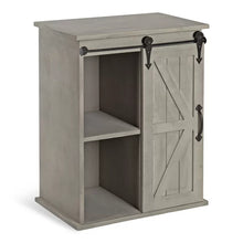 Load image into Gallery viewer, Herrman 27.5&#39;&#39; Tall Solid Wood Floor Shelf End Table
