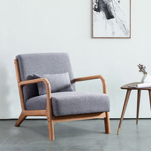 Load image into Gallery viewer, Gray Linen Hertford 32.7&#39;&#39; Wide Armchair
