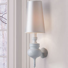 Load image into Gallery viewer, White Hervey Bay 1-Light Armed Sconce 7683
