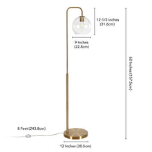 Load image into Gallery viewer, Hesser 62&quot; Arched Floor Lamp SB1751

