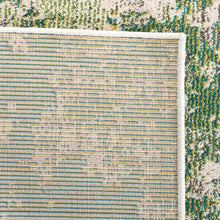 Load image into Gallery viewer, Hester Street Abstract Area Rug in Green/Ivory, Rectangle 4&#39; x 6&#39;
