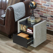 Load image into Gallery viewer, Black Hewson End Table
