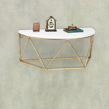 Load image into Gallery viewer, Hiatt Wood and Metal Wall Shelf OG214
