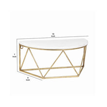 Load image into Gallery viewer, Hiatt Wood and Metal Wall Shelf OG214
