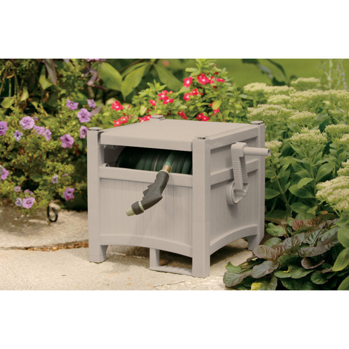 Tan Hideaway Resin Hose Reel, 225