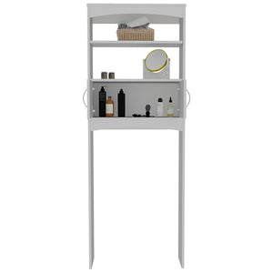 23.8" Hidevale Freestanding Over-The-Toilet Storage