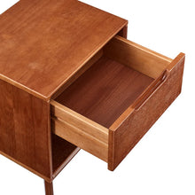 Load image into Gallery viewer, Hillenbrand 24&#39;&#39; Tall 1 - Drawer Nightstand in Dark Walnut
