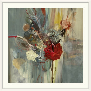 35" H x 35" W x 1.5" D Hilley Floral Life by Sarah Stockstill - Print