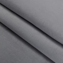 Load image into Gallery viewer, Hilton 100% Cotton Solid Room Darkening Thermal Rod Pocket Single Curtain Panel Ash Gray (Set of 2) #ND1129

