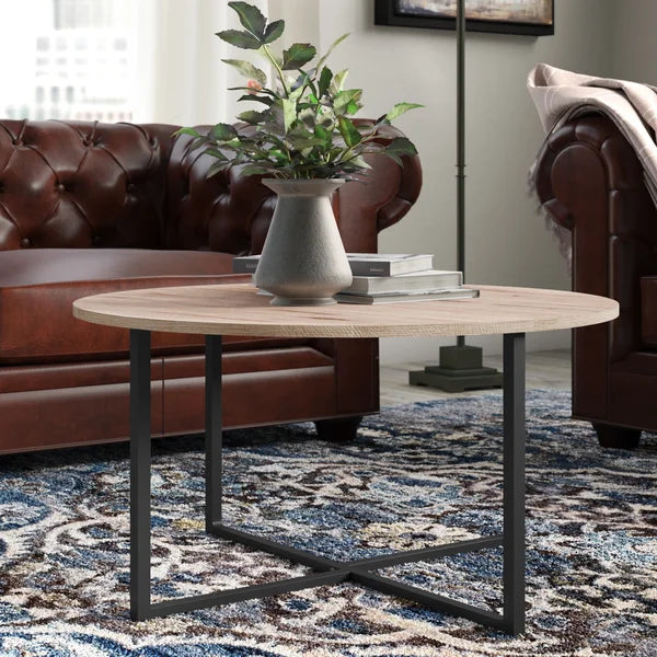 Hinerman Cross Legs Coffee Table