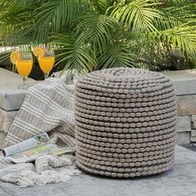 Load image into Gallery viewer, Hinkel Outdoor  Pouf Ottoman 2119CDR
