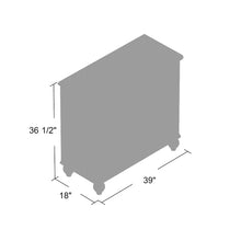 Load image into Gallery viewer, Hinton 3 Drawer 39&#39;&#39; W Dresser
