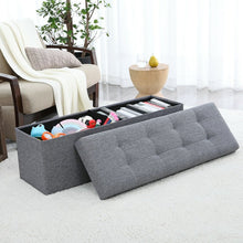 Load image into Gallery viewer, Hiroko Upholstered Flip Top Storage Bench 7156RR
