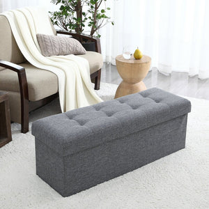 Hiroko Upholstered Flip Top Storage Bench 7156RR