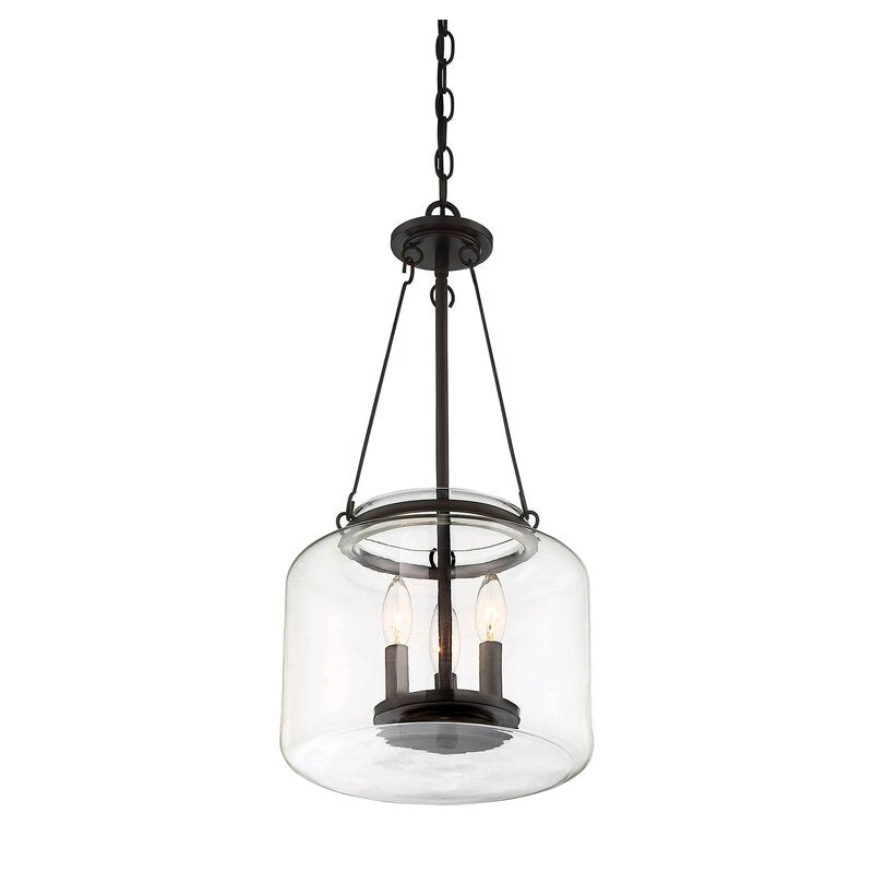 Hodges 3 - Light Lantern Jar Chandelier CG172