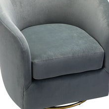 Load image into Gallery viewer, Holden 31.5&#39;&#39; Wide Velvet Swivel Barrel Chair
