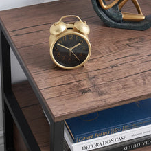 Load image into Gallery viewer, Holton Iron Nightstand, 22&#39;&#39; H x 17.7&#39;&#39; W x 17.7&#39;&#39; D
