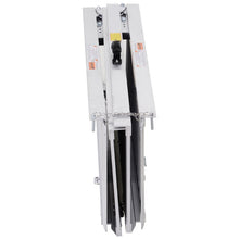 Load image into Gallery viewer, 3&quot; H x 96&quot; W x 29&quot; D Silver HomCom 2 in. Portable Ramp (Set of 2) MRM2399

