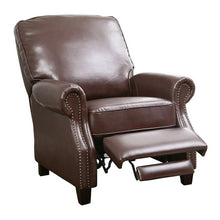 Load image into Gallery viewer, Hoopeston 33.6&#39;&#39; Wide Faux Leather Manual Club Recliner
