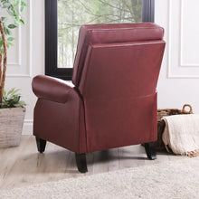 Load image into Gallery viewer, Hoopeston 33.6&#39;&#39; Wide Faux Leather Manual Club Recliner
