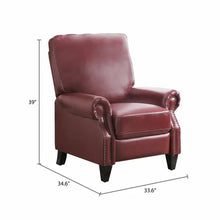 Load image into Gallery viewer, Hoopeston 33.6&#39;&#39; Wide Faux Leather Manual Club Recliner
