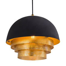 Load image into Gallery viewer, 13&quot; H x 14&quot; W x 14&quot; D Horizon 1 - Light Single Dome Pendant
